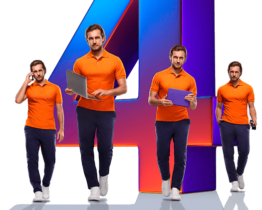 Великолепная четверка Ростелеком в деревня Малая (Пермский край)